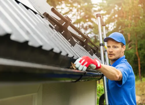 Professional gutter cleaning services by Lawn Guy BOP in Tauranga.